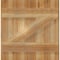 Ekena Millwork Joined Board-n-Batten Shutters w/Z-Bar, Rough Sawn Western Red Cedar, 21 1/2W x 22H, PR RBJ06Z21X022RWR - alternate 5